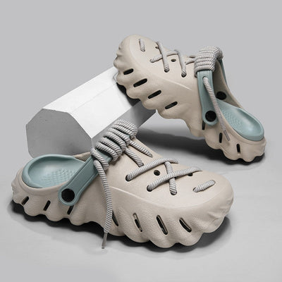 Kay | Laced Clogs