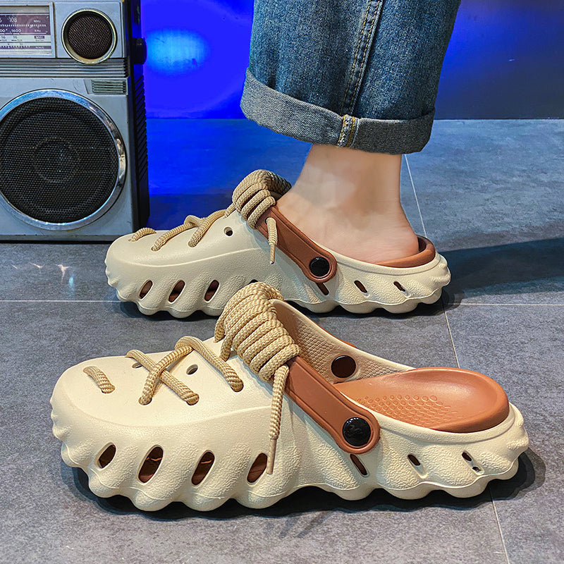 Kay | Laced Clogs