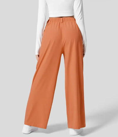 PANTALON LARGE TAILLE HAUTE