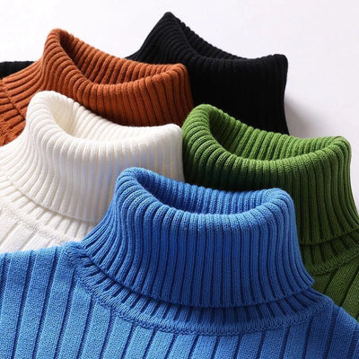 Orion | Pull Col Roulé en Laine Mérinos