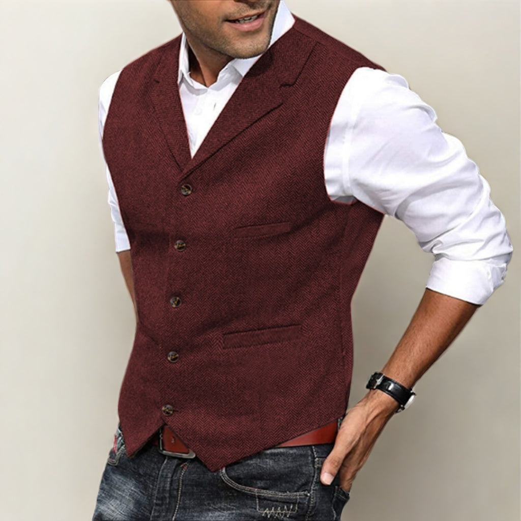 Rudy | Gilet Classique pour Homme
