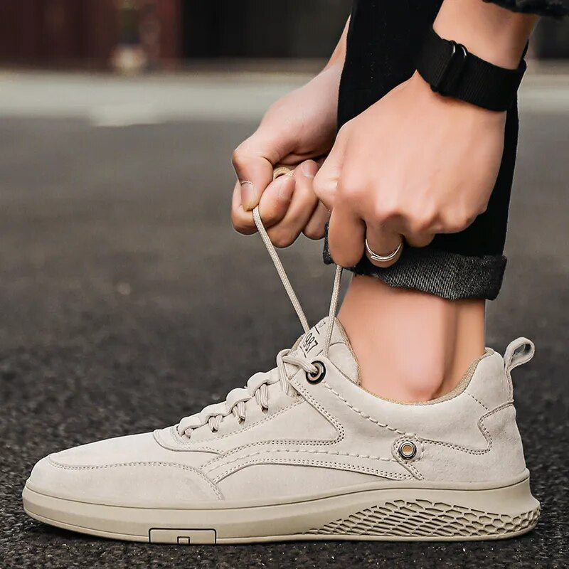 Zayn | Sneakers en Suède Élégantes