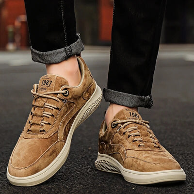 Zayn | Sneakers en Suède Élégantes