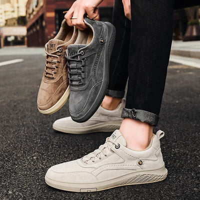 Zayn | Sneakers en Suède Élégantes