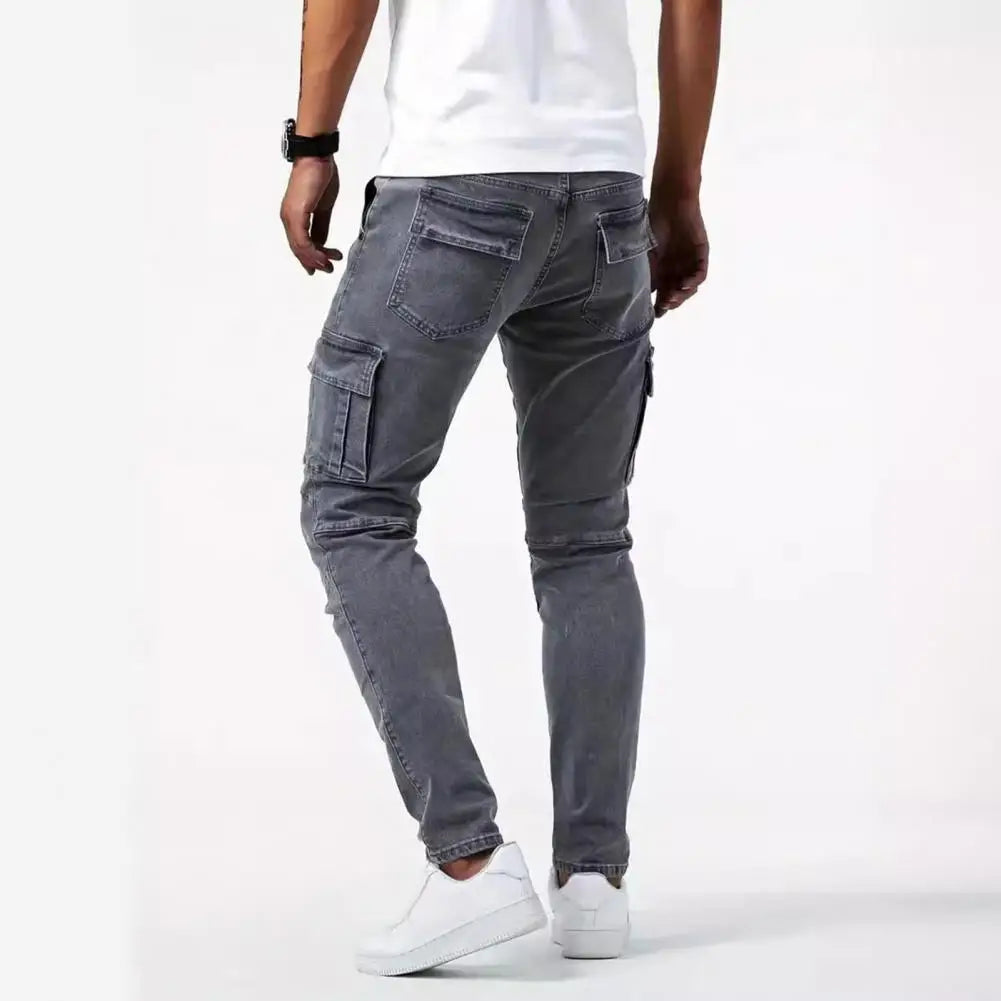 Pantalon cargo extensible pour hommes