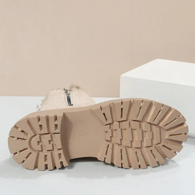 Monique | Bottes chaudes zippées et élégantes