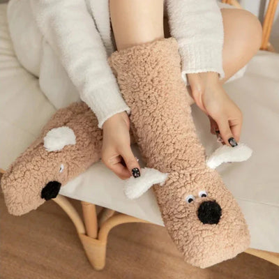 Sophia | Chaussettes Sherpa Confortables
