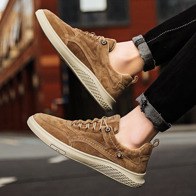 Zayn | Sneakers en Suède Élégantes