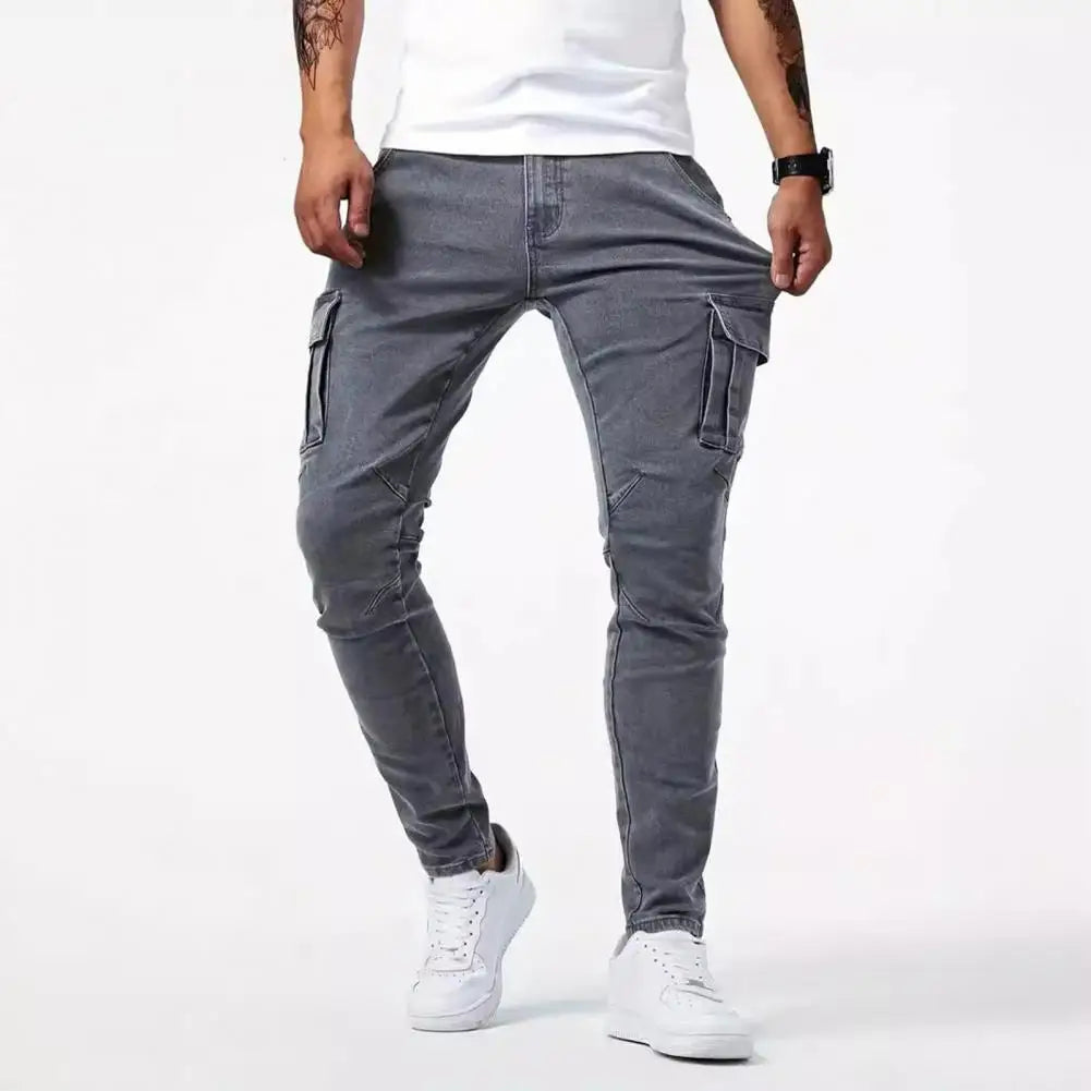 Pantalon cargo extensible pour hommes