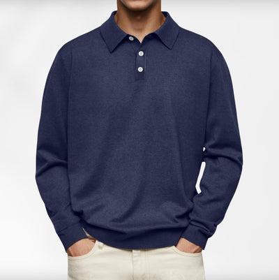 Carl | Polo à Manches Longues pour Homme