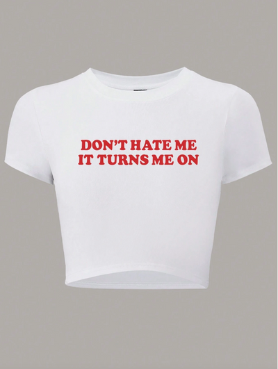 Elisa | T-Shirt Imprimé Coupe Ajustée