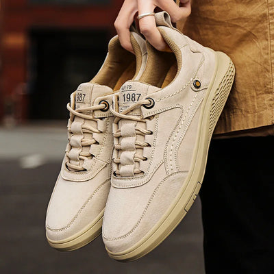 Zayn | Sneakers en Suède Élégantes