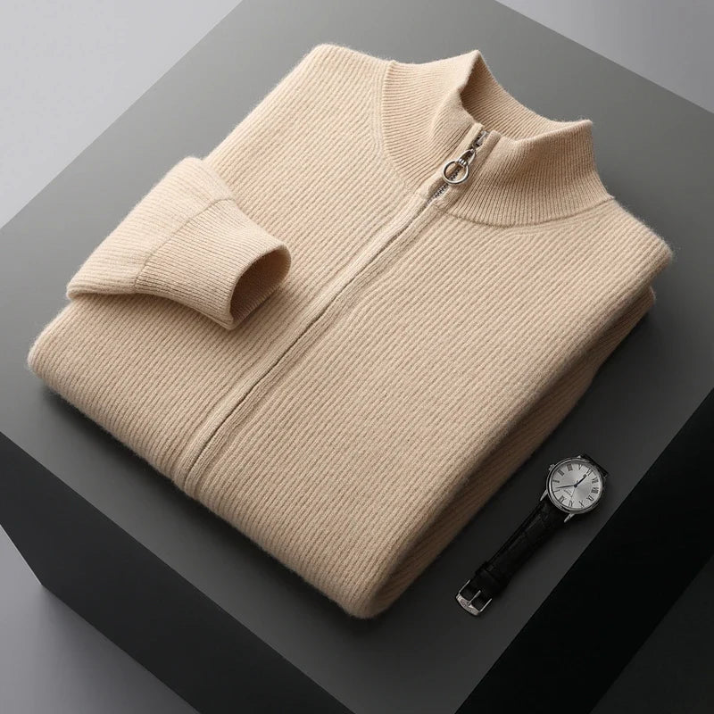 Erick | Cardigan en Laine Classique pour Homme