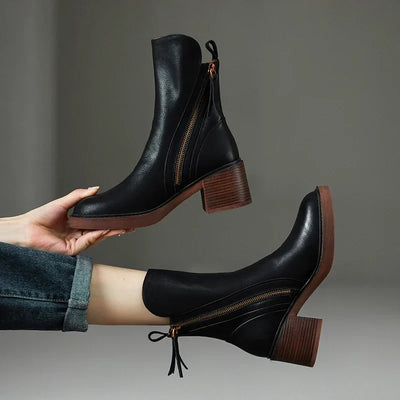 Grazia | Bottines Élégantes à Talon pour Femme