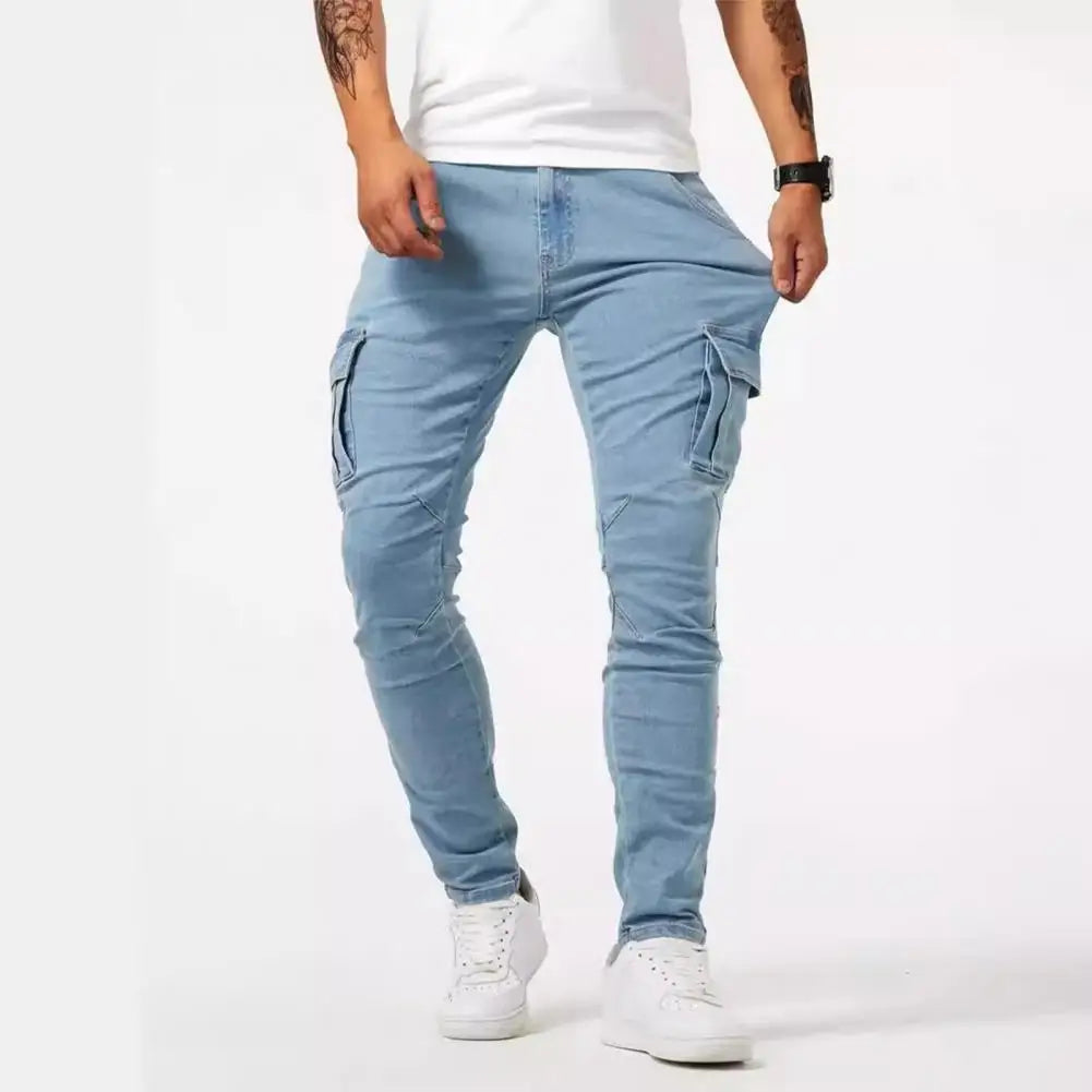 Pantalon cargo extensible pour hommes