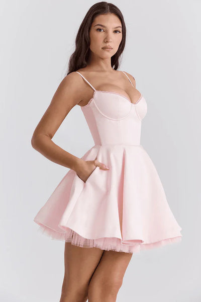 Selena | Robe Mini Élégante
