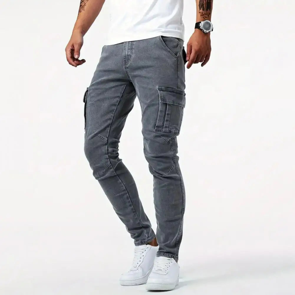 Pantalon cargo extensible pour hommes