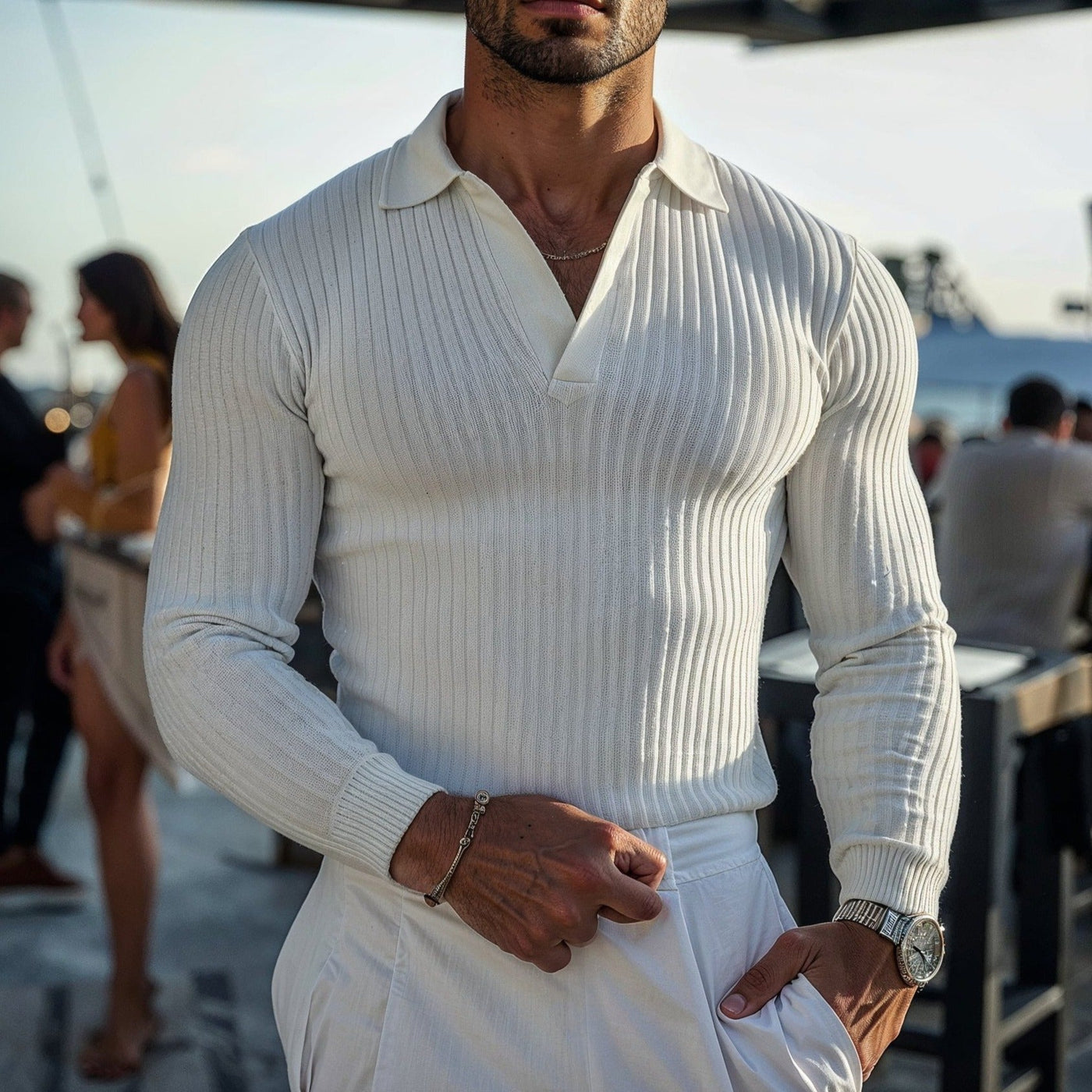 SOGNO - VÊTEMENTS EN TRICOT MUSCLE FIT