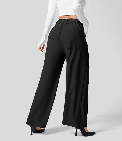 PANTALON LARGE TAILLE HAUTE