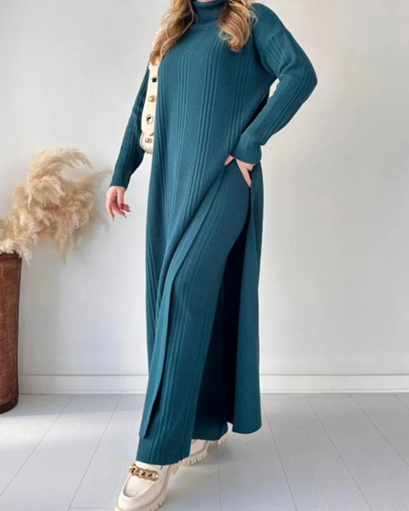 Lisette | Ensemble Élégant à Coupe Longue