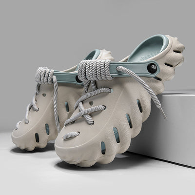 Kay | Laced Clogs