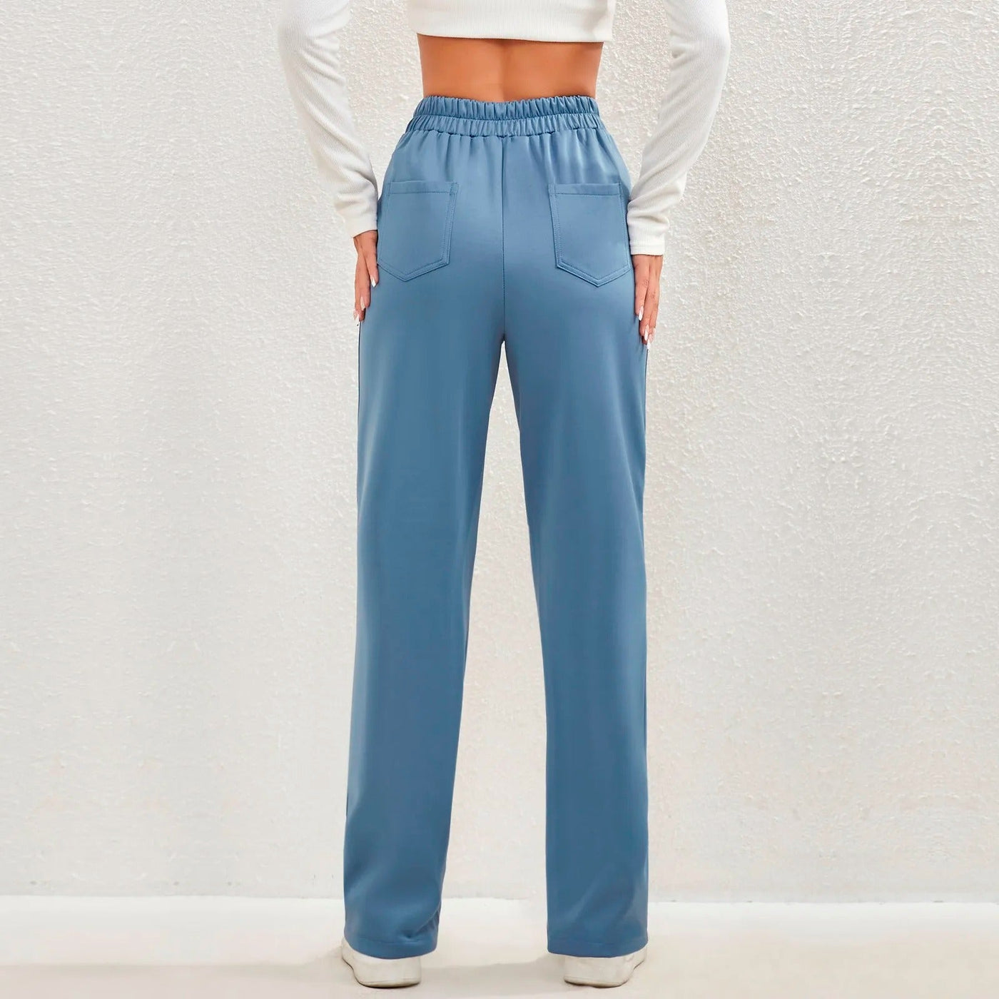 Lora | Pantalon droit élastique