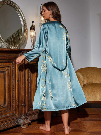 Fleur | chemise de nuit 2 pièces