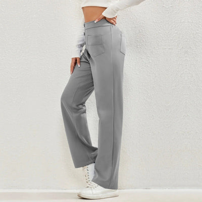Lora | Pantalon droit élastique
