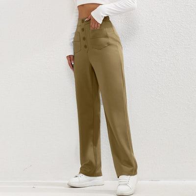 Lora | Pantalon droit élastique