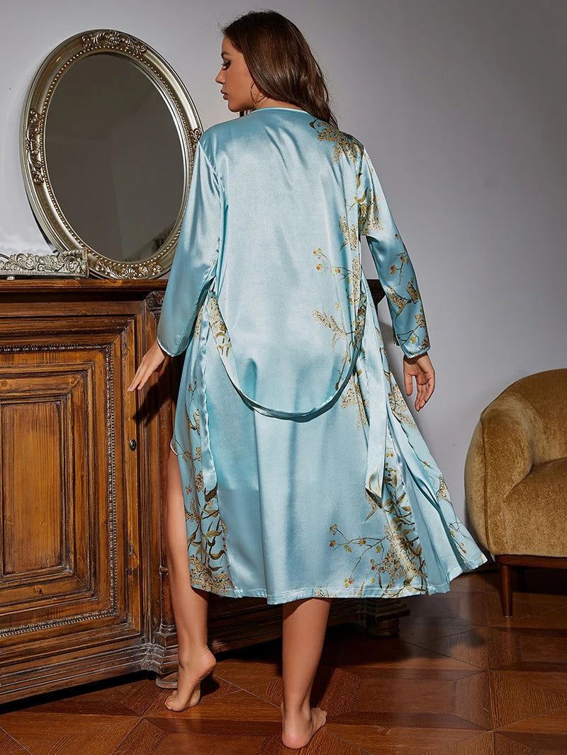 Fleur | chemise de nuit 2 pièces