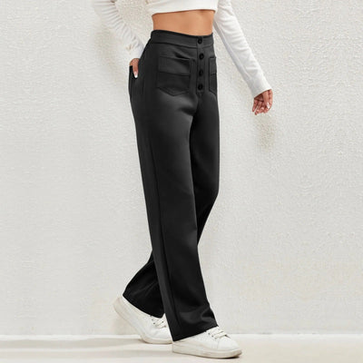 Lora | Pantalon droit élastique