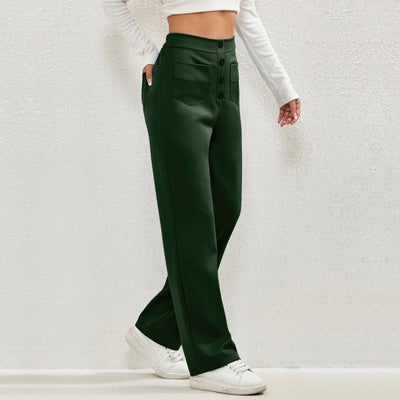Lora | Pantalon droit élastique