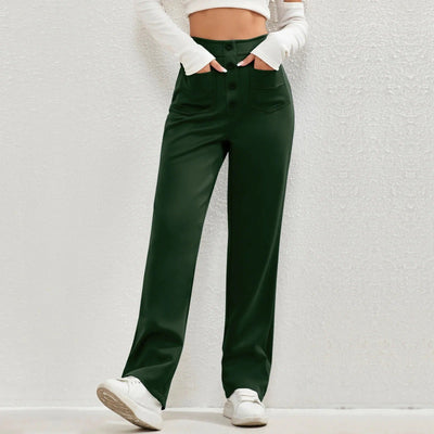 Lora | Pantalon droit élastique
