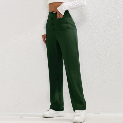Lora | Pantalon droit élastique