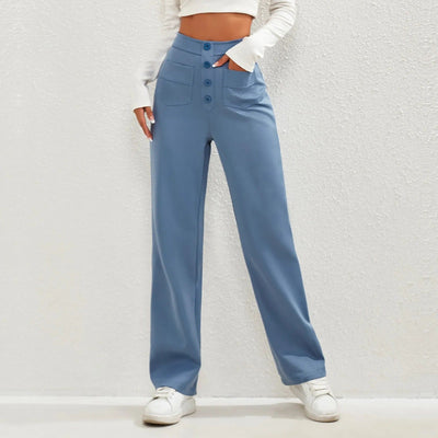 Lora | Pantalon droit élastique
