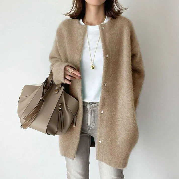 Manuela | Veste en Laine Mérinos Élégante