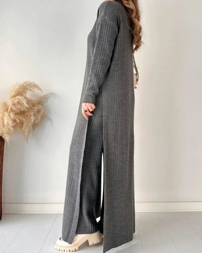 Lisette | Ensemble Élégant à Coupe Longue
