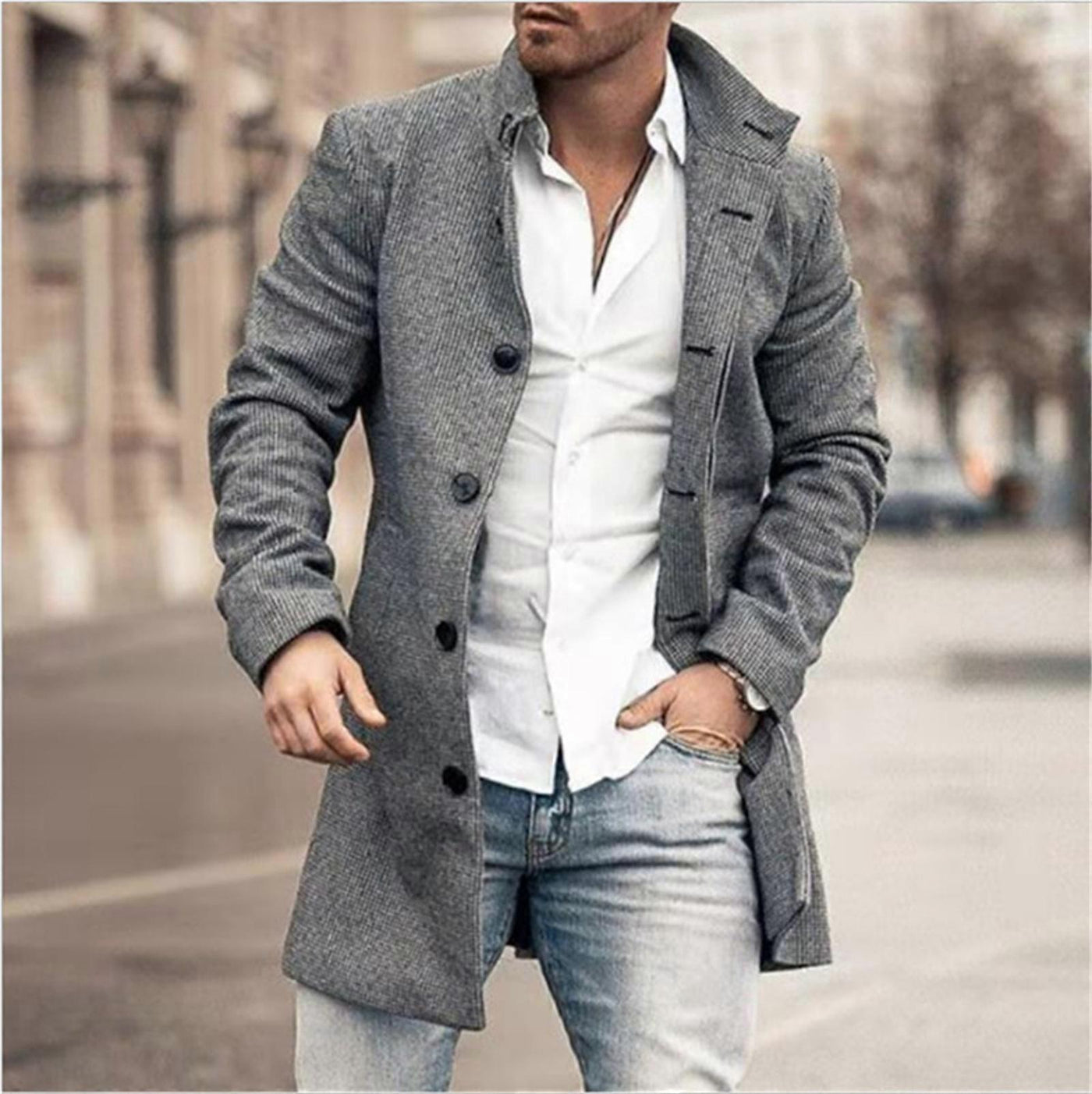 Louis | Manteau Classique pour Homme