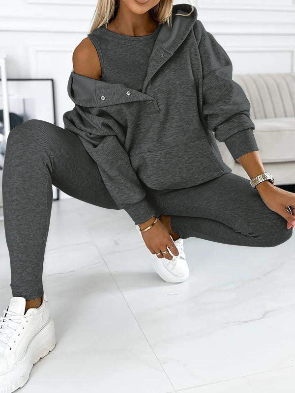Amélie | Ensemble Sweatshirt Élégant