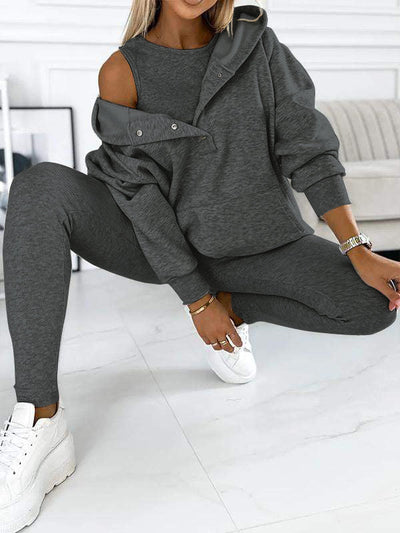 Amélie | Ensemble Sweatshirt Élégant