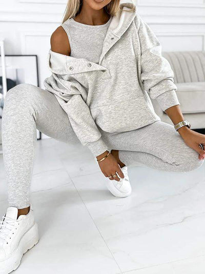 Amélie | Ensemble Sweatshirt Élégant