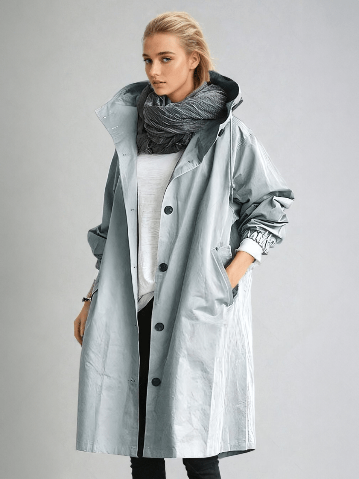 Vanessa | Trench Imperméable Élégant
