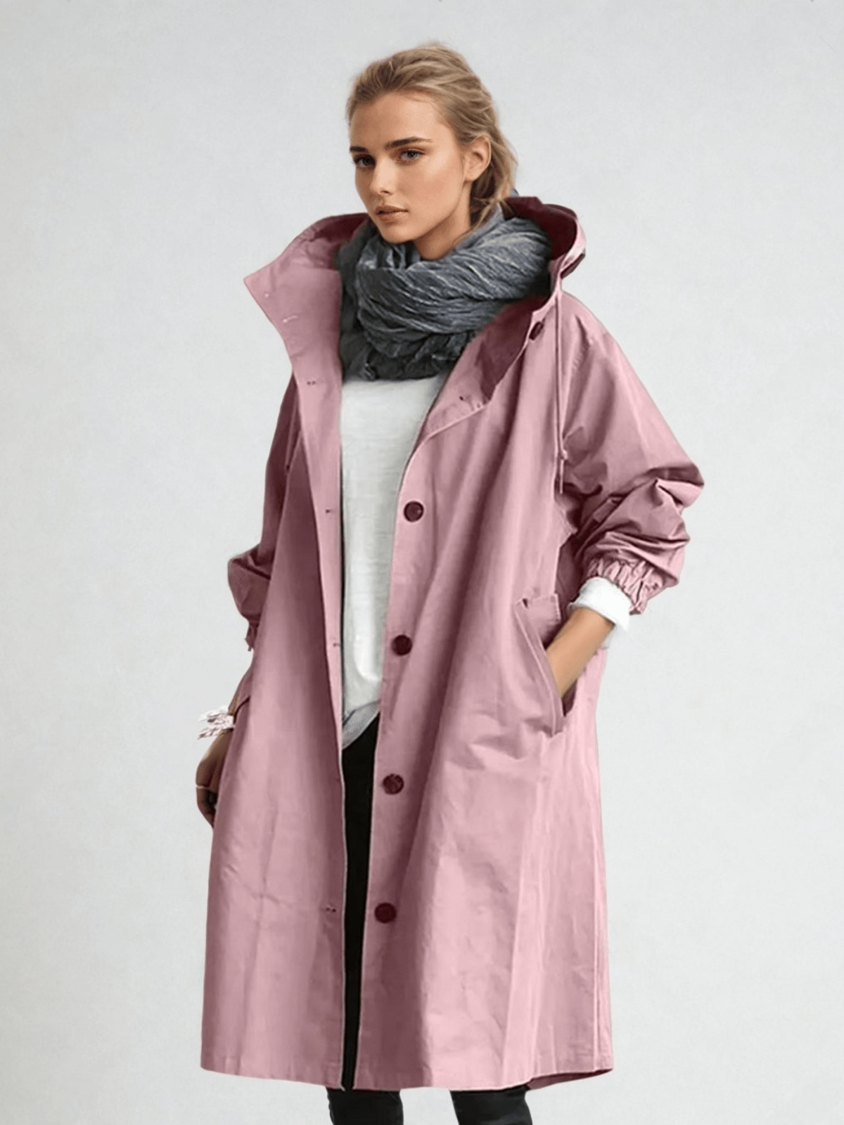 Vanessa | Trench Imperméable Élégant