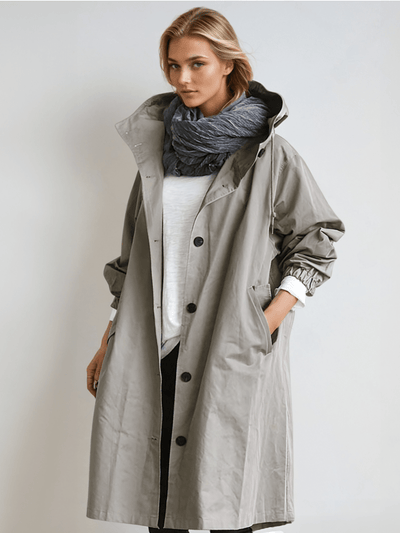 Vanessa | Trench Imperméable Élégant