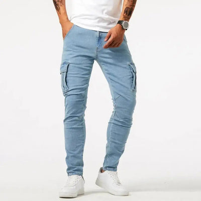 Pantalon cargo extensible pour hommes