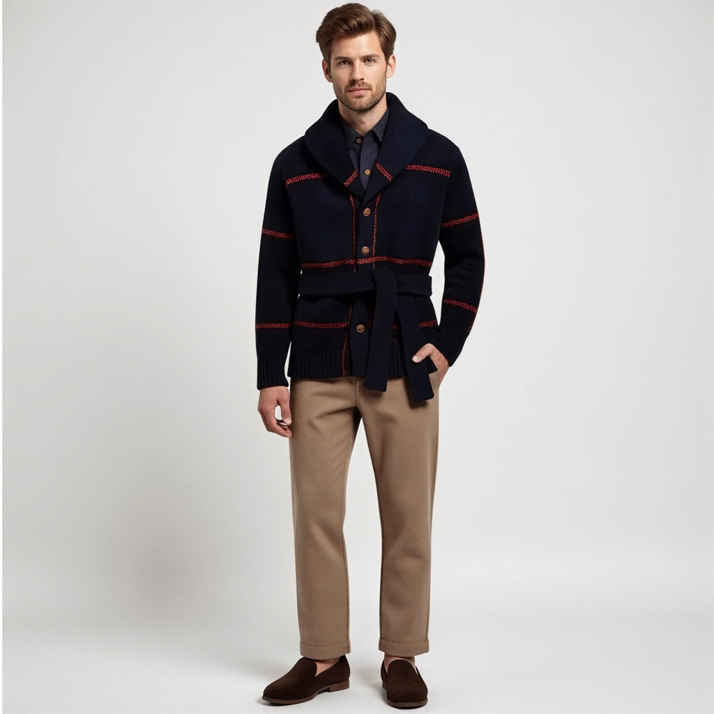 Beaumont | Manteau pull-over ceinturé