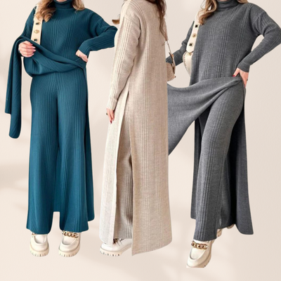 Lisette | Ensemble Élégant à Coupe Longue
