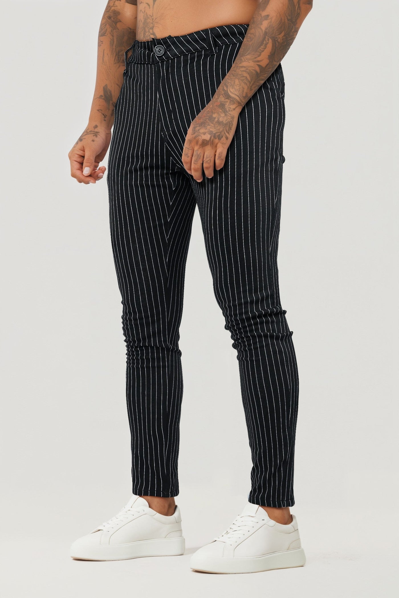 Nolan | Pantalon Stylé à Rayures