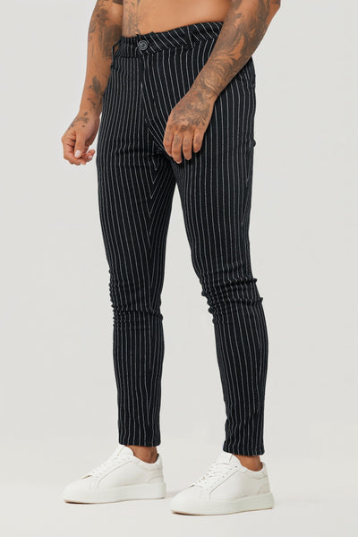 Nolan | Pantalon Stylé à Rayures